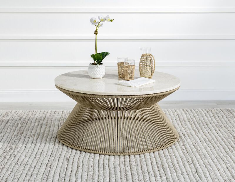 Biscayne Rope Cocktail Table