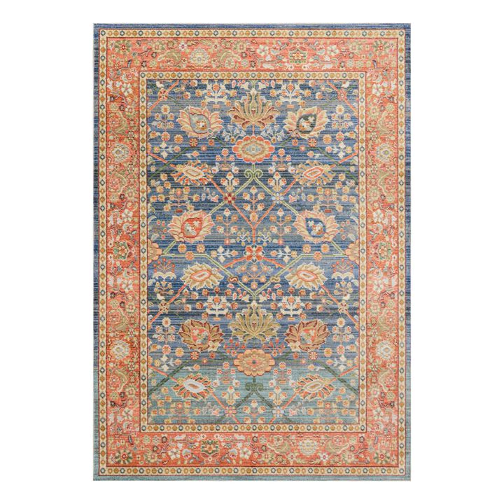 Alba Modern Faded Peshawar Area Rug