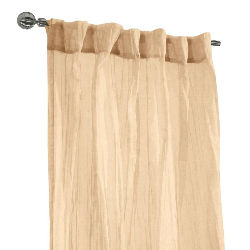 Habitat Paloma Sheer Dual Header Stylish and Functional Curtain Panel