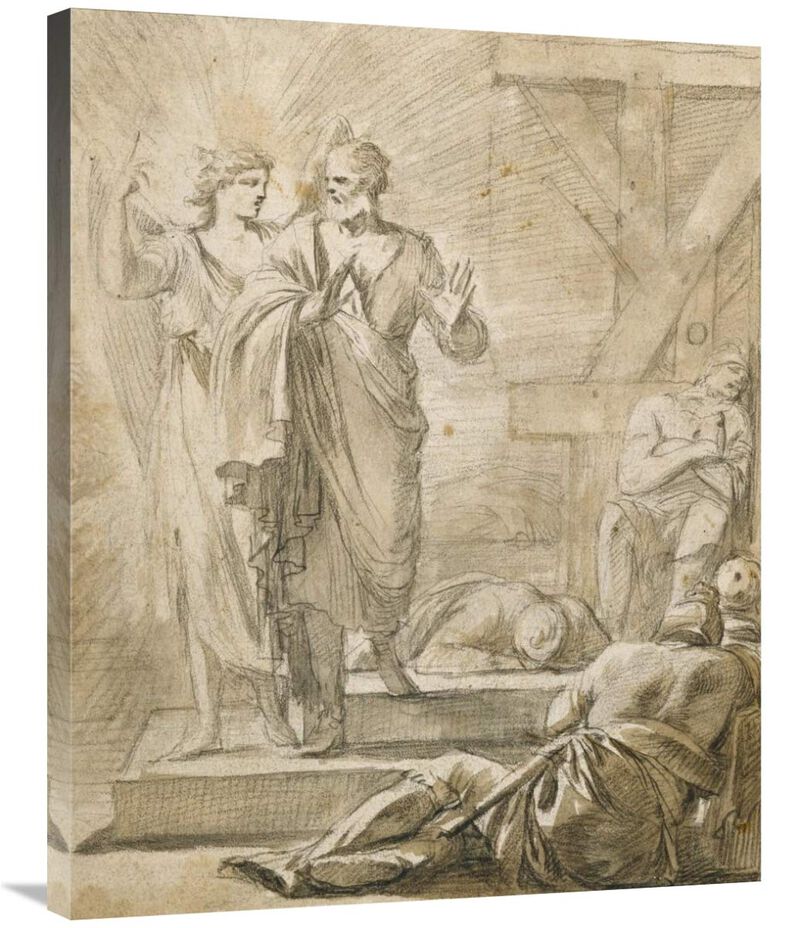 The Liberation of Saint Peter-Canvas Art-28x35