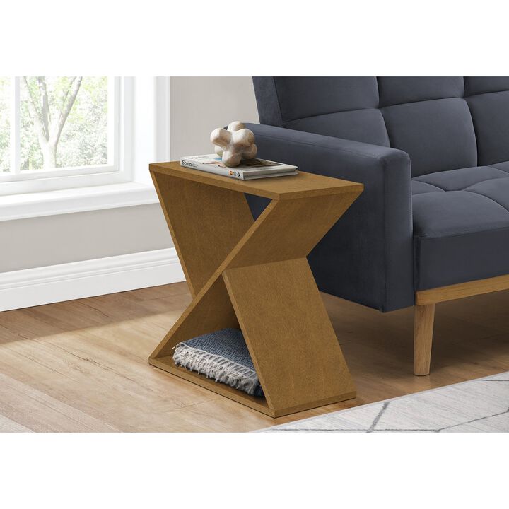 Monarch Specialties I 3980 - Accent Table, Side, End, Nightstand, Narrow, Small, Bedroom, Living Room, Lamp, Contemporary