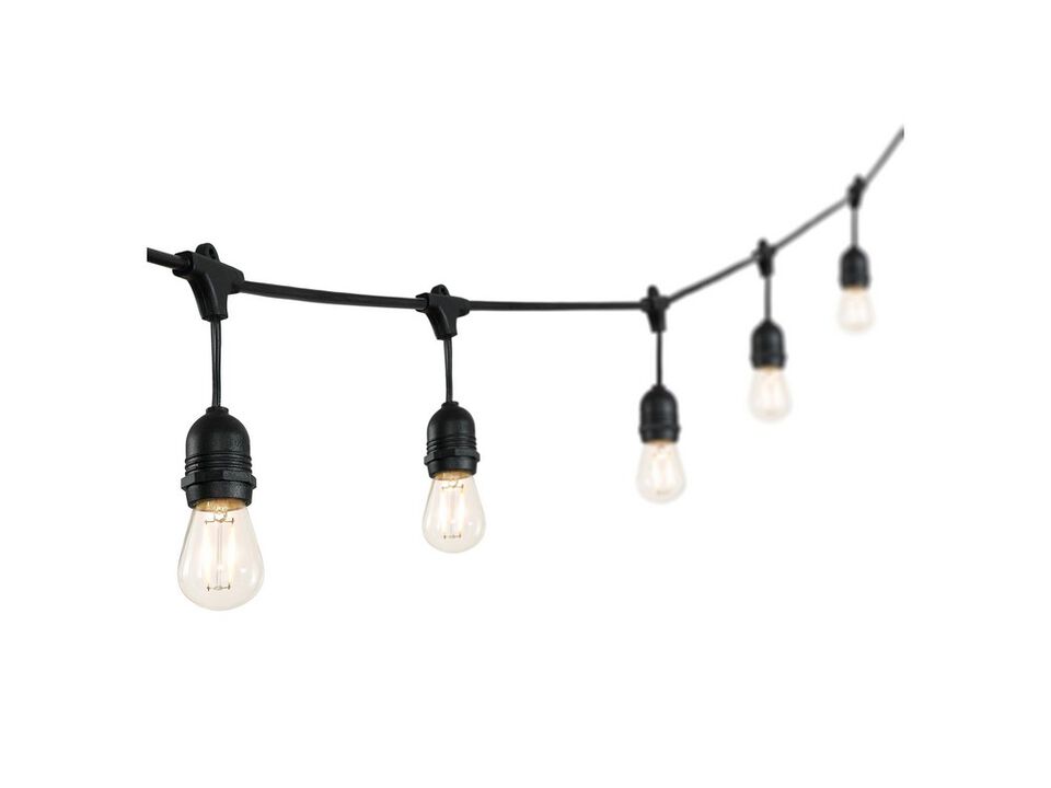 Light Indoor/Outdoor Rustic Industrial LED S14 Edison Buld String Lights