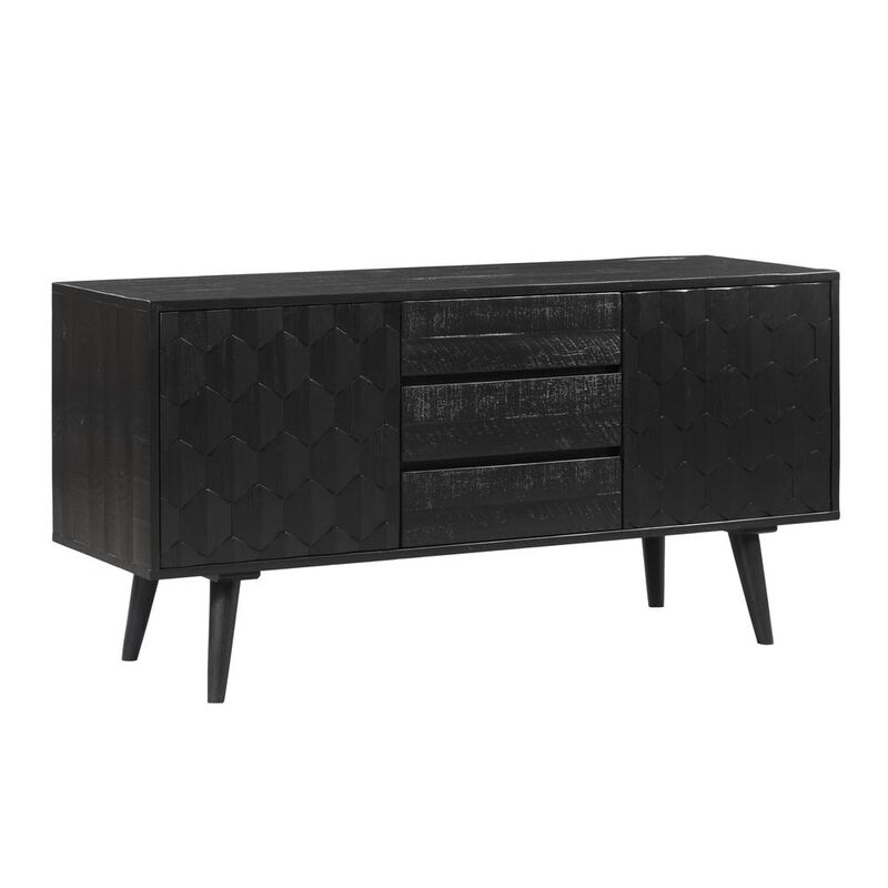 Belen Kox Geometric Black Buffet, Belen Kox