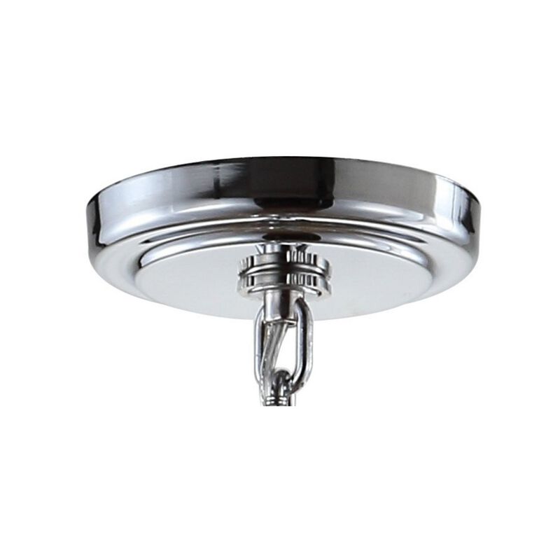 Laura Crystal/Metal LED Chandelier