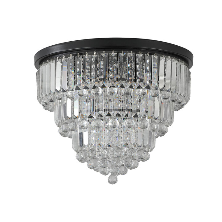 Modern Black Crystal Chandeliers for Every Room