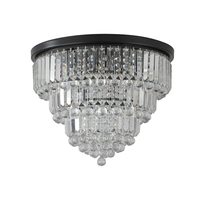 Modern Black Crystal Chandeliers for Every Room