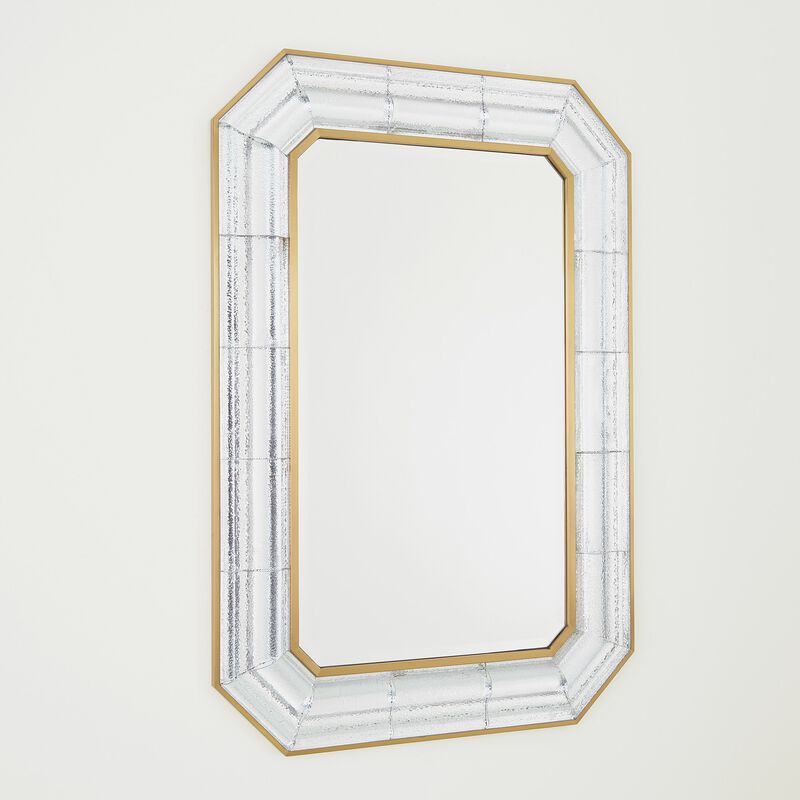 Cast Glass Mirror