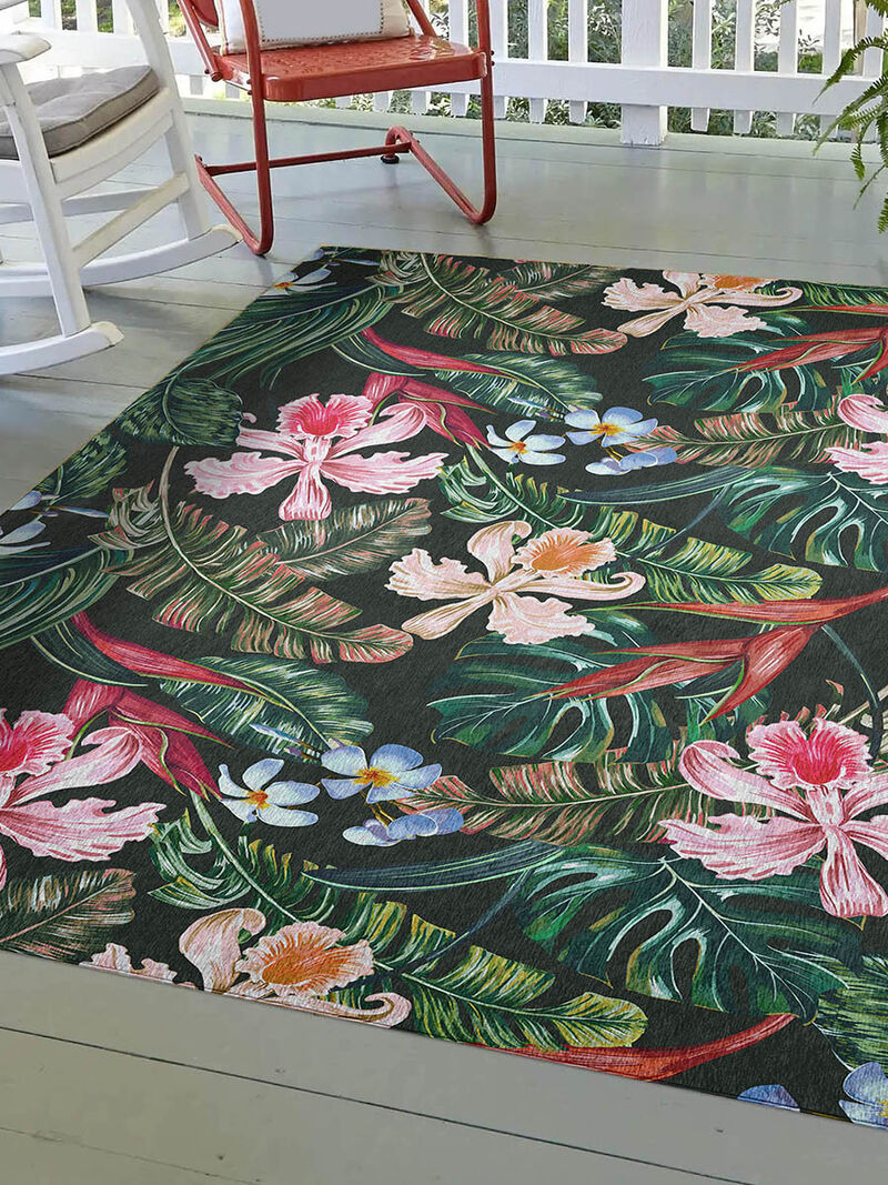 Tropics TC6 Black 3' x 5' Rug