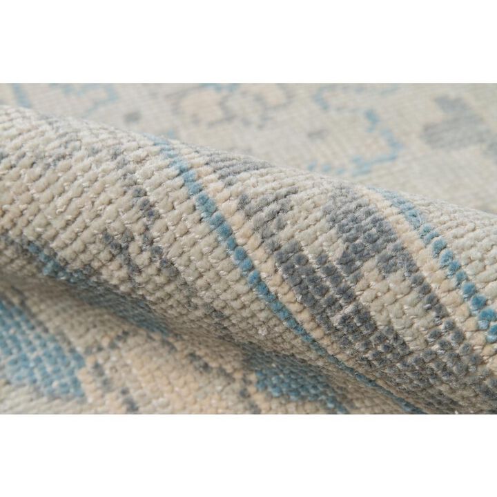 Erin Gates Traditional Rectangle Area Rug, Ivory, 5'6 X 8'6