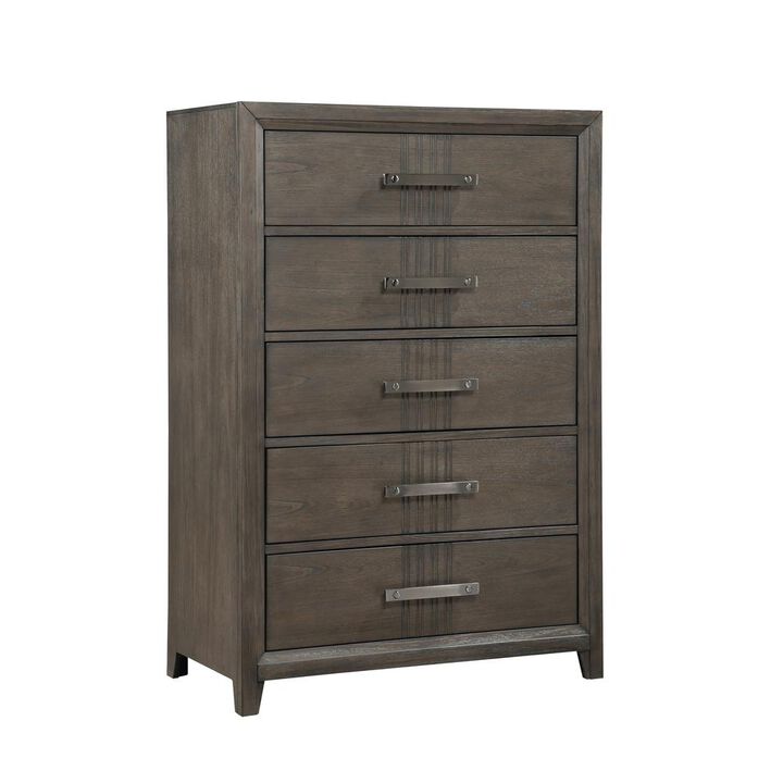 New Classic Furniture Landon Chest-Walnut
