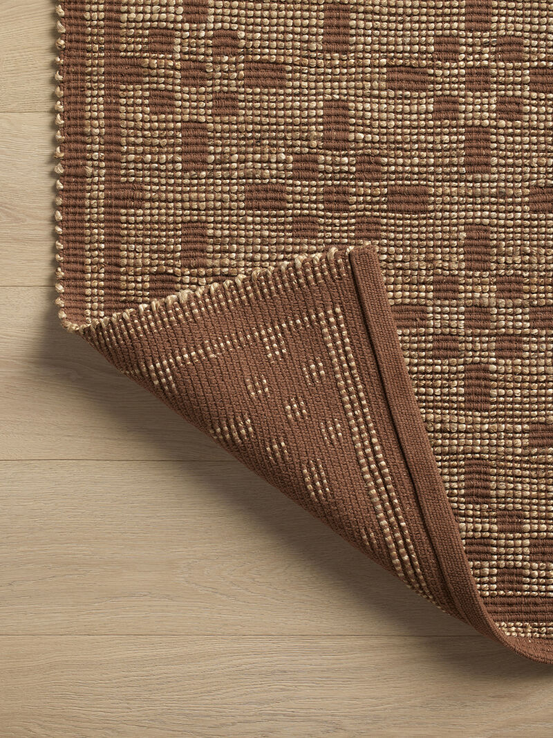 Judy JUD-07 Natural / Spice 7''9" x 9''9" Rug by Chris Loves Julia