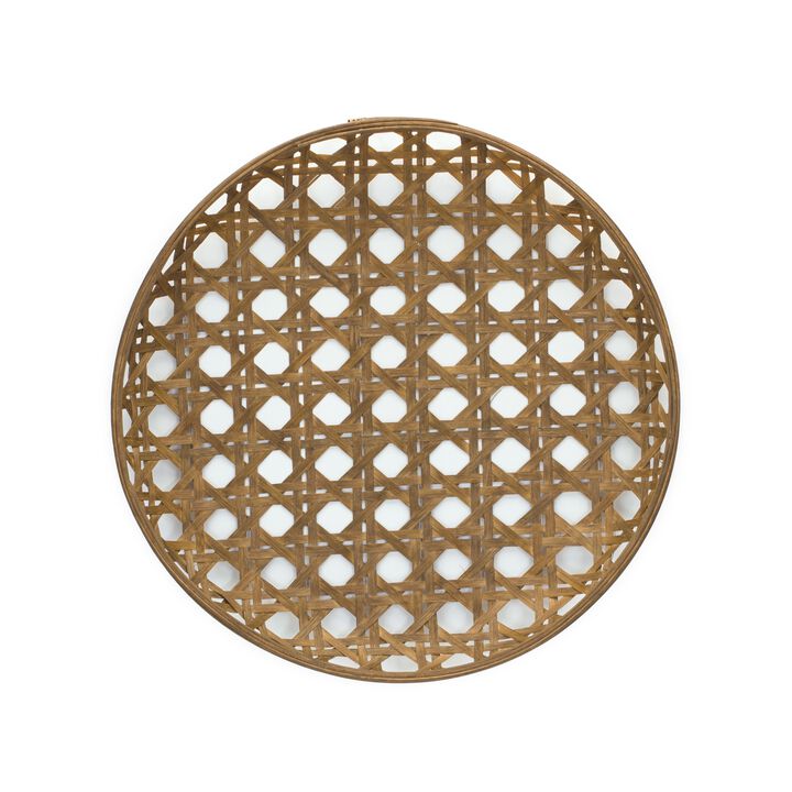 Wicker Tray for Functional Use and Decorative Style