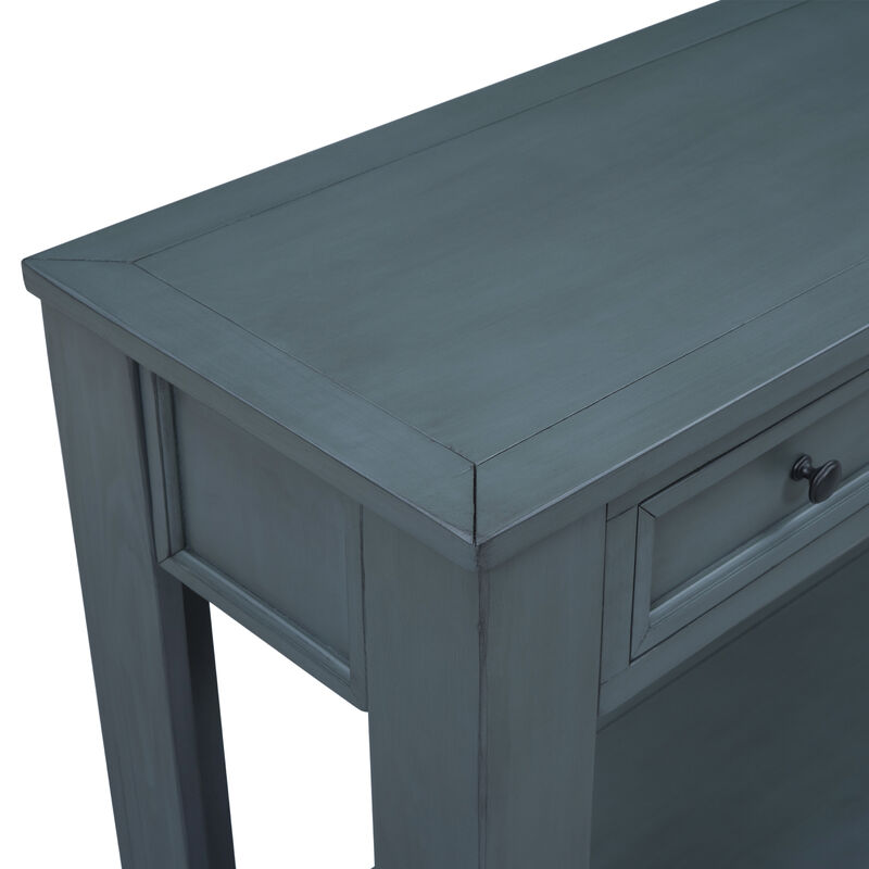Merax Console Table with Storage Drawers