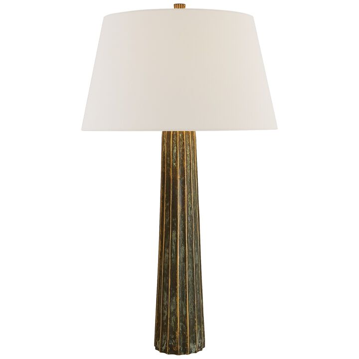 Fluted Spire Large Table Lamp