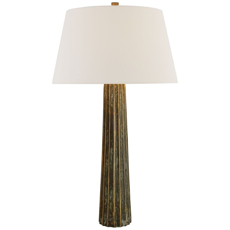 Fluted Spire Large Table Lamp