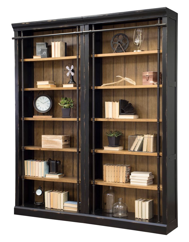 Two Bookcase with Ladder