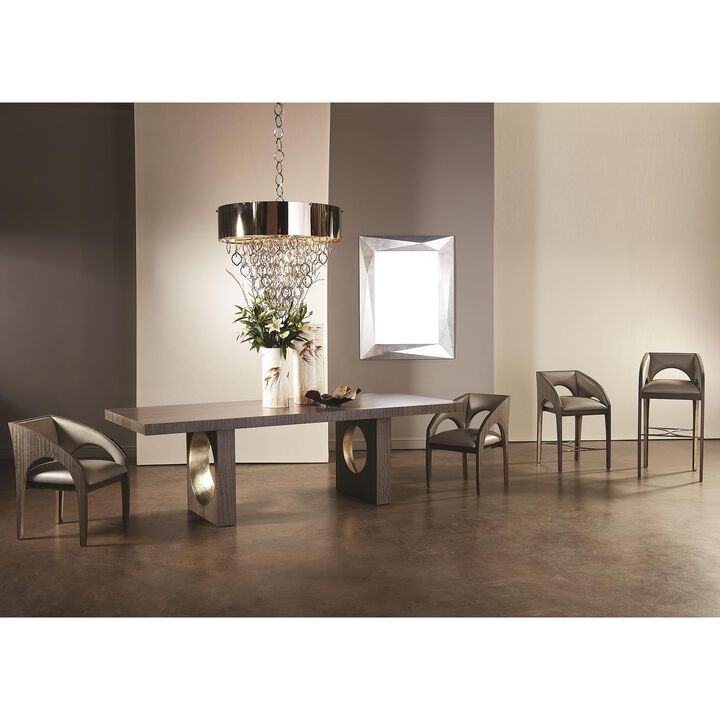 Angular Silver Mirror