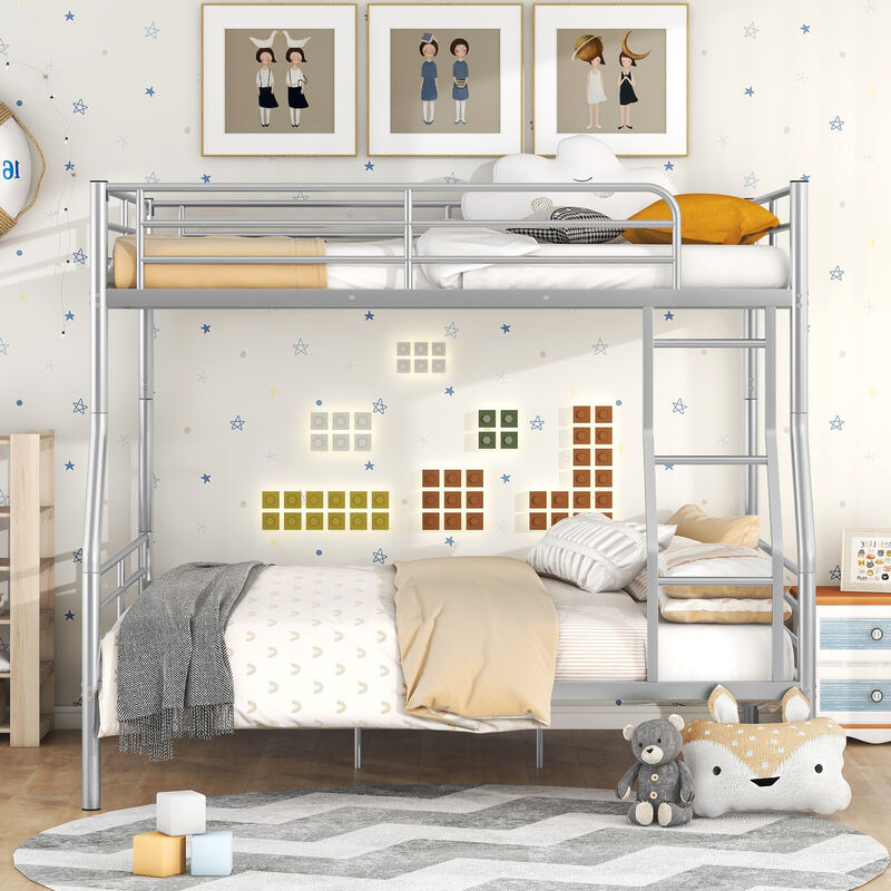 Merax Full XL Over Queen Metal Bunk Bed
