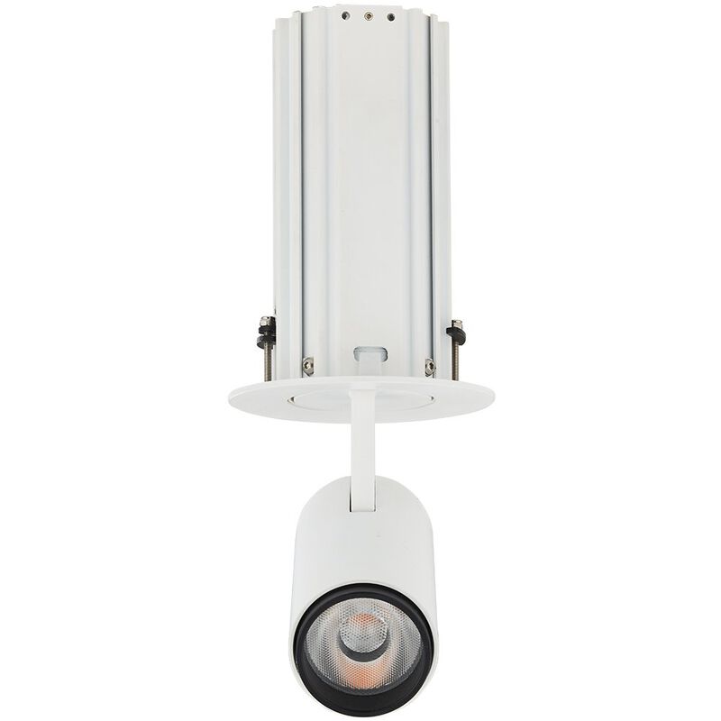 VONN Lighting 3.75, 13W LED Adjustable Recessed Spotlight, Stock Item Beam Angle 36, White