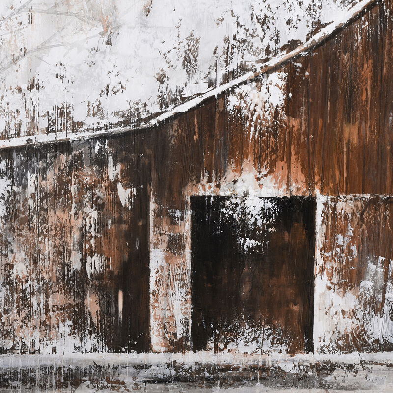 Aged Barnhouse Framed Print