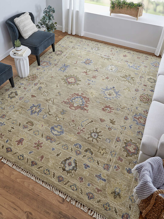 Fillmore 69CJF 8' x 10' Brown/Tan/Blue Rug