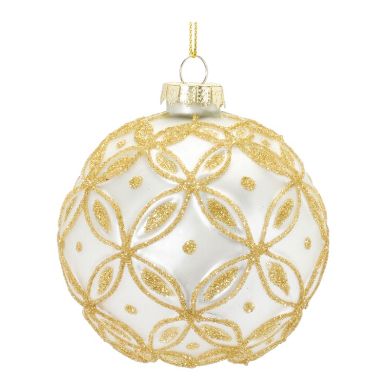 Set of 12 Ball Ornaments for Holiday Décor, Christmas Tree, and Seasonal Decorations