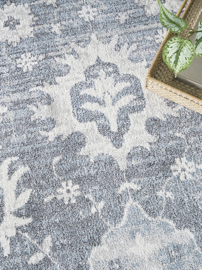 Astra Machine Washable ASW19 Denim 9' x 12' Rug