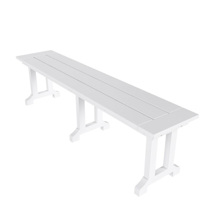 WestinTrends 65" Outdoor Dining Bench