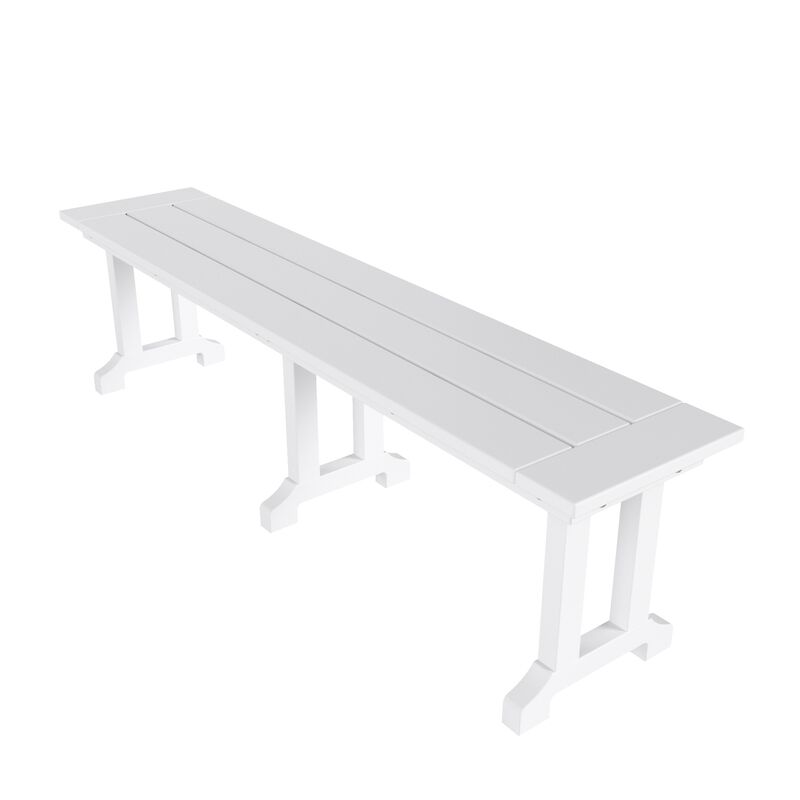 WestinTrends 65" Outdoor Dining Bench