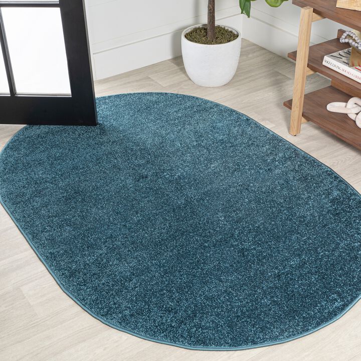 Haze Solid Low Pile Area Rug