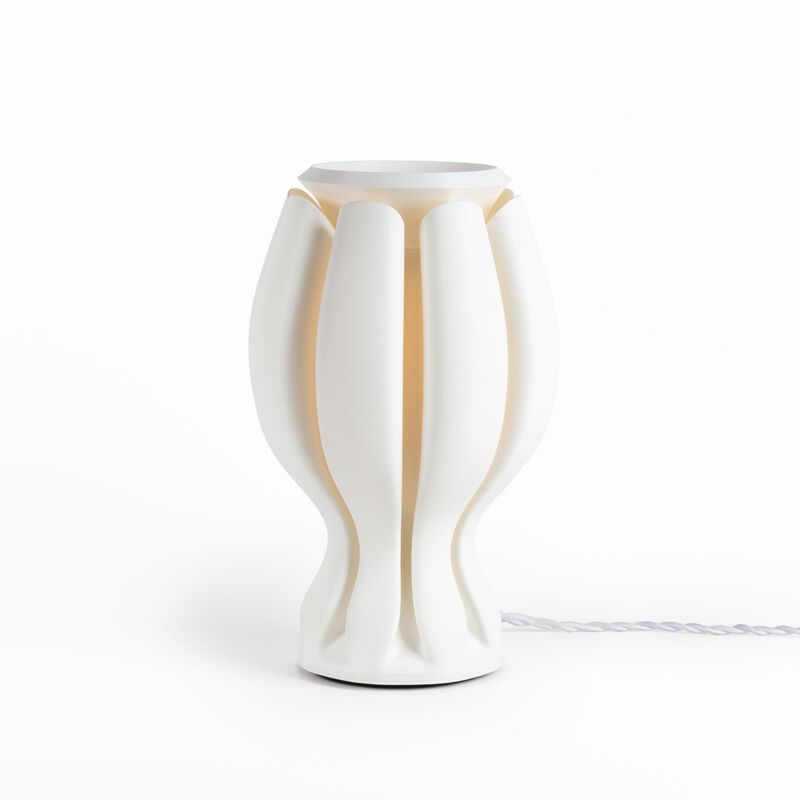 Flower Tropical Coastal Plant-Based PLA 3D Printed Dimmable LED Table Lamp