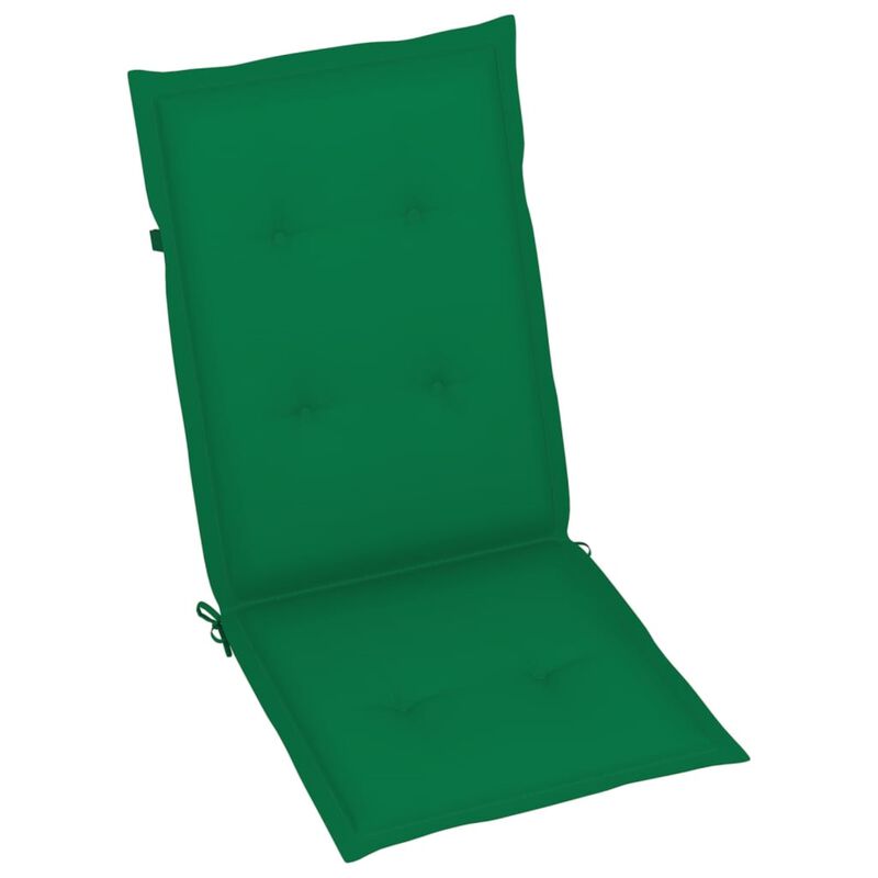 vidaXL Garden Chair Cushions 4 pcs Green 47.2"x19.7"x1.2"