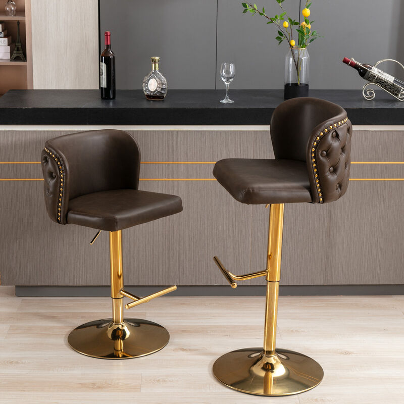 Swivel Barstools Stylish & Adjustable Counter Chairs for Kitchen & Bar