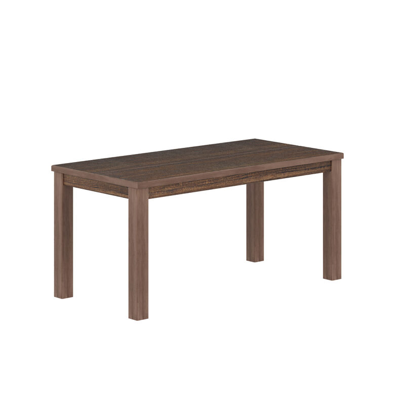 Albany 63" Rectangular Dining Table - Modern Solid Wood