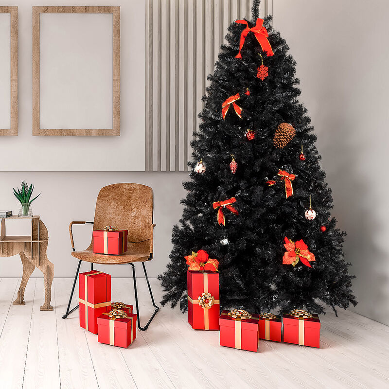Artificial Christmas Tree Full & Lush Tree Structure without Lights or Pine Cones for Custom Holiday Décor