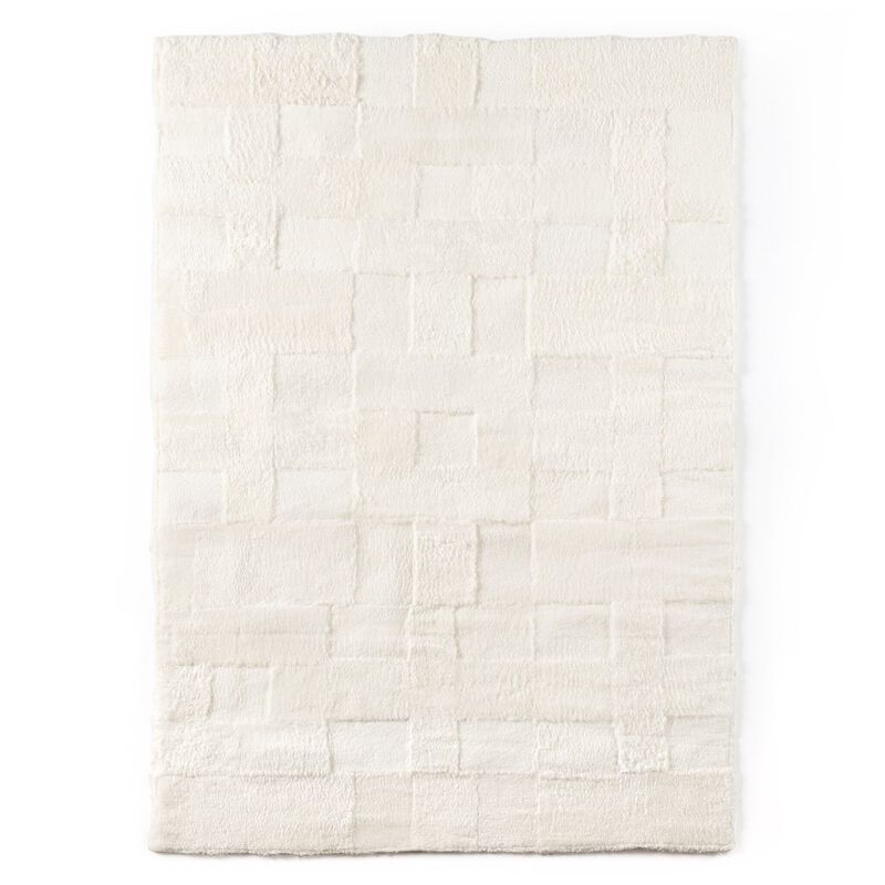 Patchwork Shearling Rug