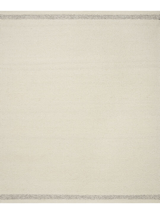 Reyla RLA01 Ivory/Silver 7'9" x 9'9" Rug
