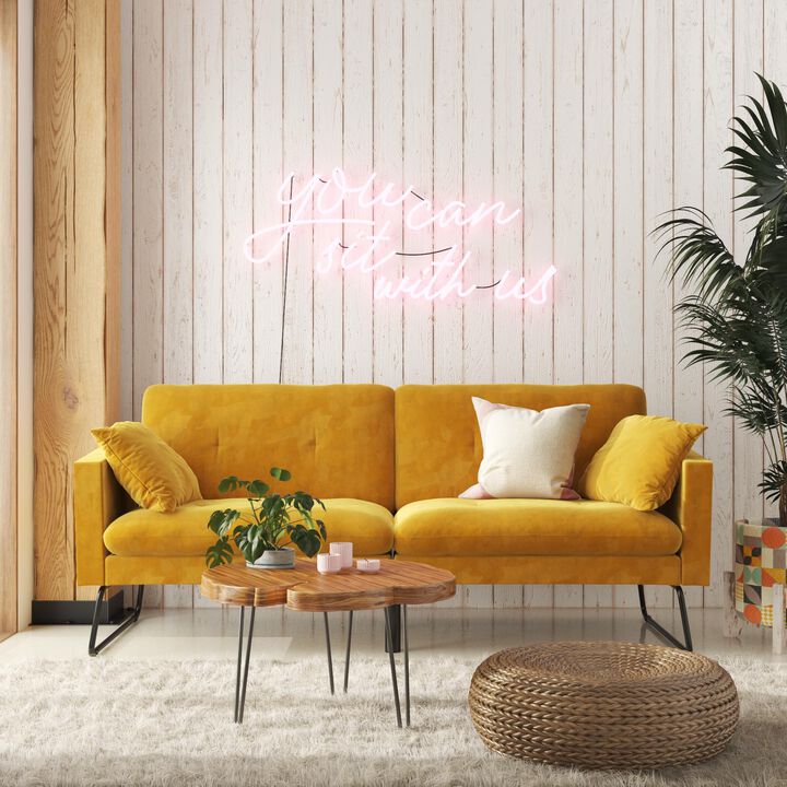 Neely Futon with Bolster Pillows