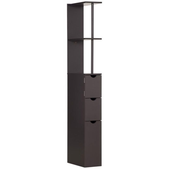 Bathroom Storage Cabinet with Doors & Shelves for Stylish & Space-Saving Organization