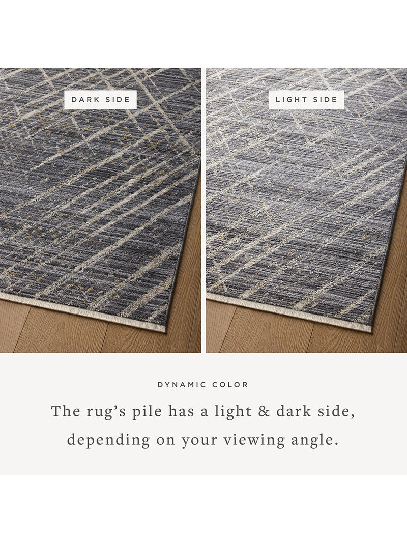 Wade WAE-04 Midnight / Beige 6''3" x 9''4" Rug by Loloi II