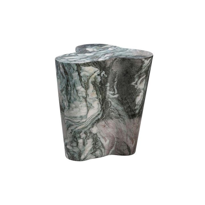 Belen Kox Marbleized Grey/Blush Short Side Table, Belen Kox