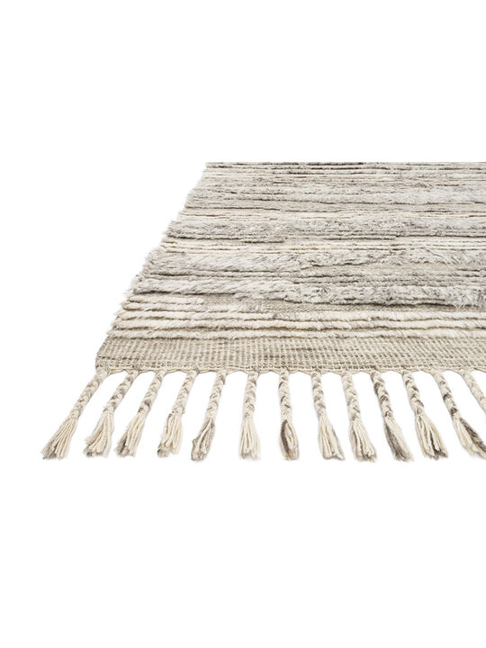 Khalid KF05 Natural/Ivory 18" x 18" Sample Rug