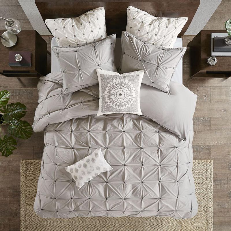Belen Kox Sofia Medallion Embroidered Decorative Square Pillow, Belen Kox