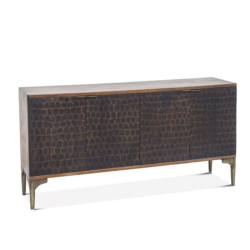 World Interiors Vallarta Two Tone Mango Wood Sideboard