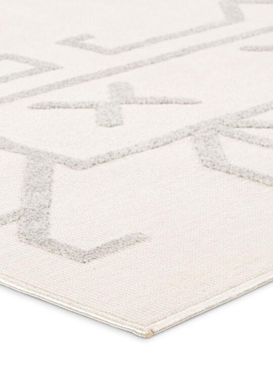 Kysa Kasinda White 3'11" x 5'11" Rug