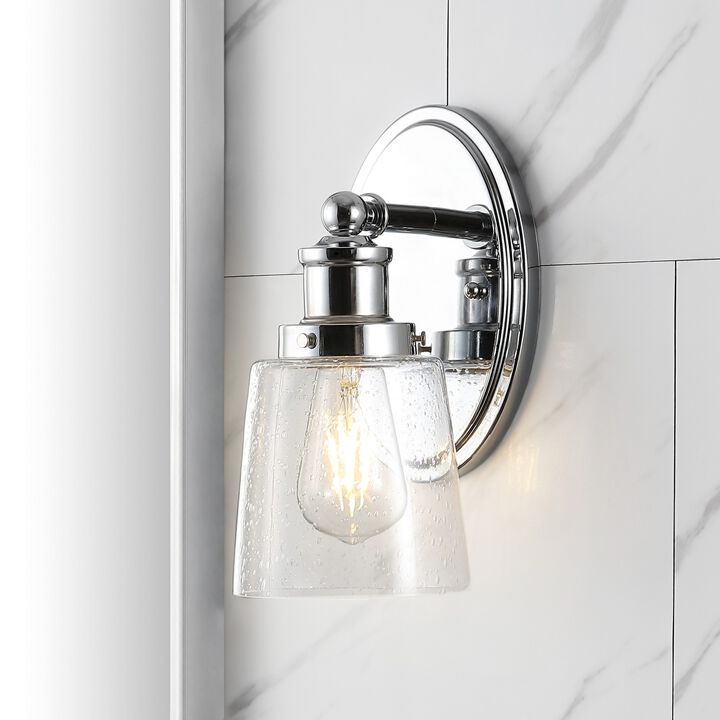 Beverly Iron/Seeded Glass Classic Cottage LED Vanity Light