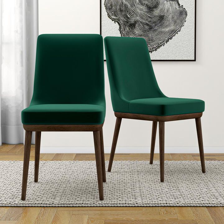 Ashcroft Furniture Co Kate Mid-Century Modern Dining Chair (Set of 2)