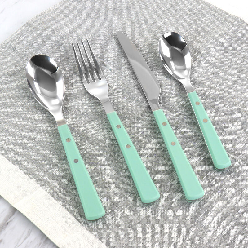 Martha Stewart Garden Cottage Stainless Steel 16 Piece Flatware Set