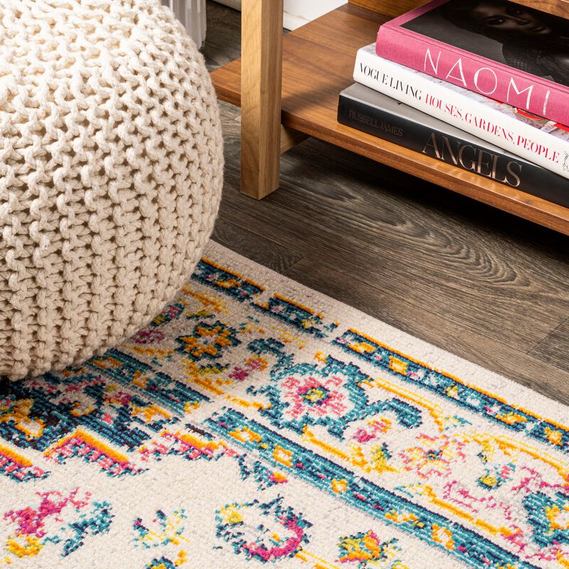 Brooklyn Geometric Medallion Area Rug