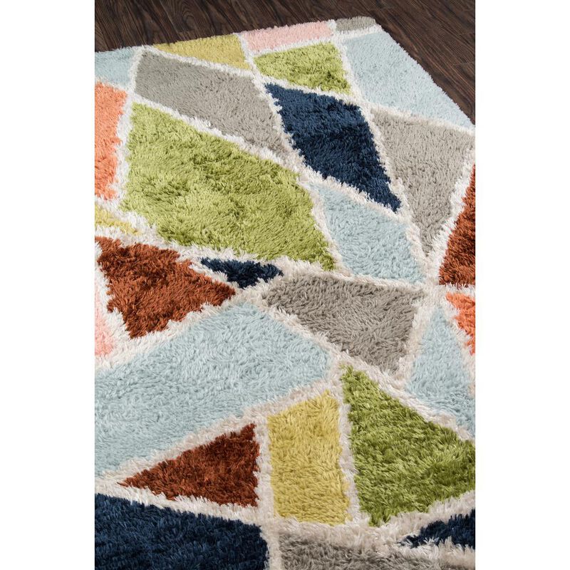 Novogratz Modern Rectangle Area Rug, Multi, 3'6 X 5'6